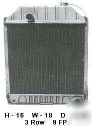 New tractor radiator ford 65 & later 2000 ect 11A301