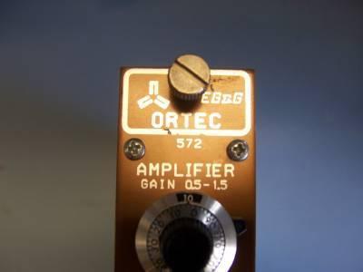 Ortec model 572 amplifier gain 0.5-1.5 module