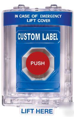 Sti ss-2431 stopperÂ® station blue mini stopper cover 