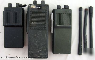 Lot 3 maxon vhf transceiver hand radio