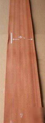 Makore veneer - plain quarters - 31 pcs/ 192 sqft