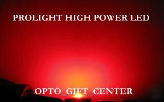 New 2PCS high-power 3W red 110 lumen led freeship