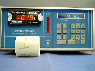 Omega 10-channel datalogger OM400 OM410 om-400 om-410