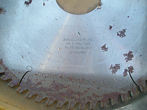 Panel saw blade set scoring + 300 mm carbide tooth 72