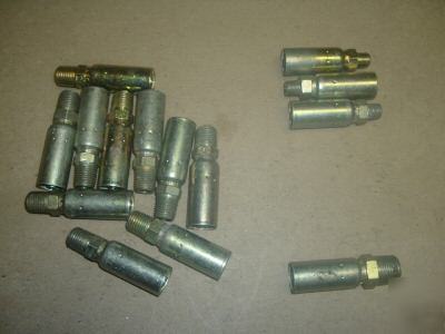 Weatherhead hydraulic hose fittings surplus lot 14 pcs.