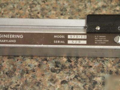 Weinschel 973-10 COAXIALVARIABLELINEATTENUATOR1.3-11GHZ