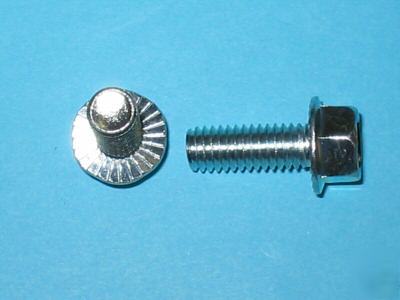 1,800 serrated flange screws - size 1/4-20 x 2-1/2