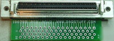68 pin breakout w/fem vert metal conn for labview #4074