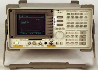 Agilent / hp 8596E portable spectrum analyzer w/options