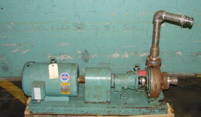 Crume 15 hp centrifugal pump