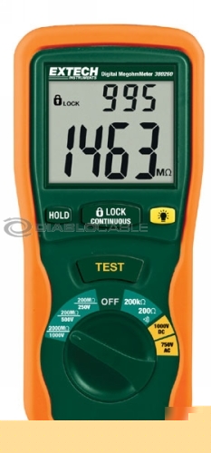 Extech 380260 autoranging digital megohmmeter