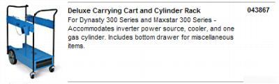 Miller 043867 deluxe carrying cart