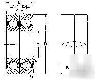 Mrc pump pac 800BB series bearing set - p/n 8313BB