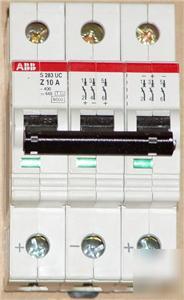 New abb circuit breaker din rail mount S283UC-Z10