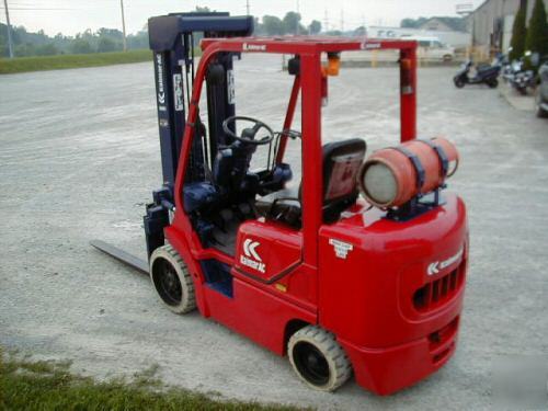 Nice 6,000 lb forklift 6000 fork lift - over 5,000 lbs
