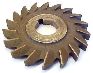 Plain tooth side milling cutter 4