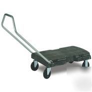 Rubbermaid triple trolley, platform cart