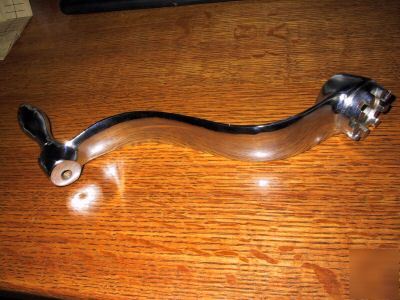 Table knee elevating crank handle for bridgeport mill