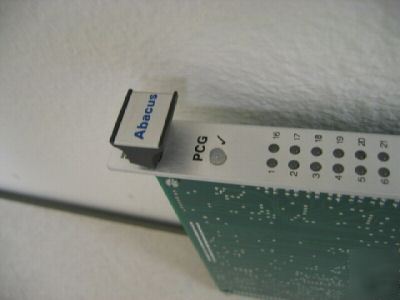 Zarak abacus pcg card w/ unknown options