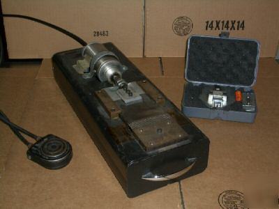 Hepco 3000-2 single stroke pneumatic lead former & die