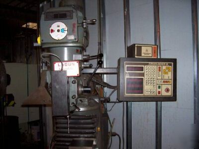 Lagun ftv-2 cnc knee mill crusader ii