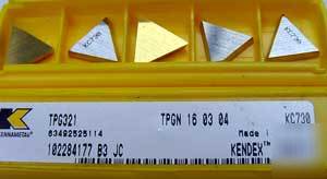 New 100) kennametal tpg 321 kc 730 inserts