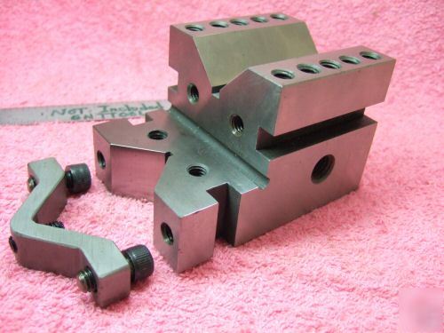 V block (1) large offset jig grind machinist/toolmaker 