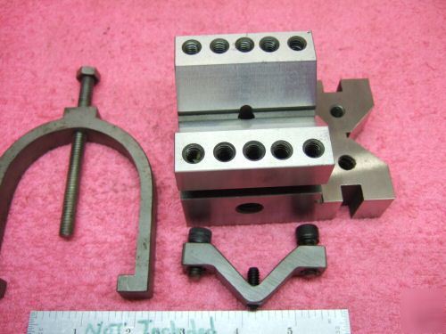 V block (1) large offset jig grind machinist/toolmaker 