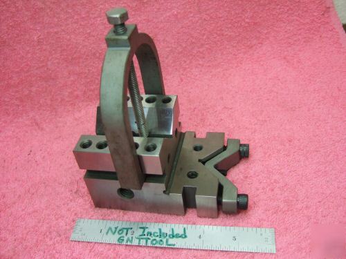 V block (1) large offset jig grind machinist/toolmaker 