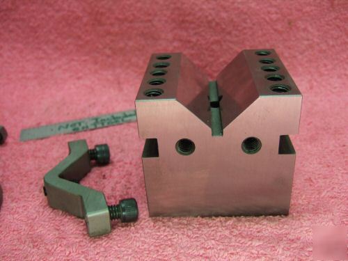 V block (1) large offset jig grind machinist/toolmaker 