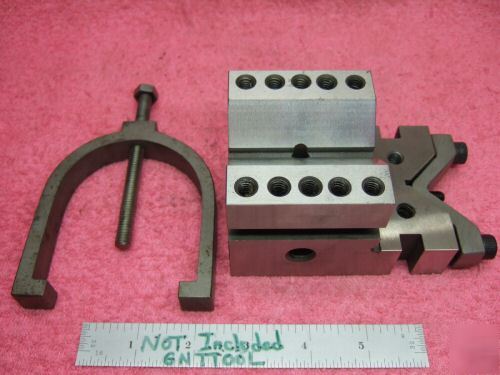 V block (1) large offset jig grind machinist/toolmaker 