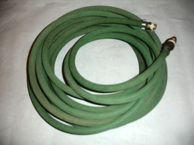 Oxygen/argon/helium/CO2 hose appx. 28 feet 