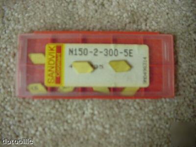 10PC N150.2-300-5E grade 435 sandvik cut off insert