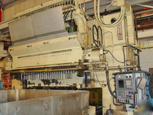 27 spindle moline HF68-10 cnc gang drill fanuc tap