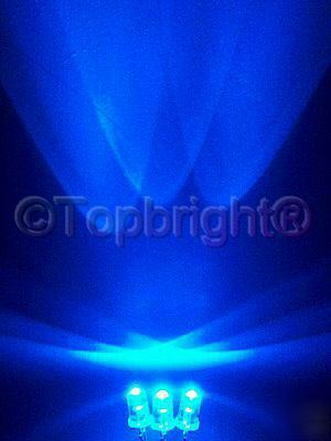 300X ultrabright blue led 5MM 7000 mcd free/r/shipping