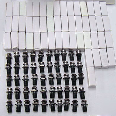 50 pc okuma howa bt 40 x 45 deg. non-coolant pull stud