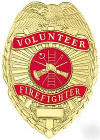 Badges - volunteer firefighter