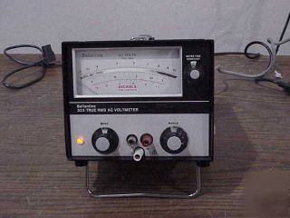 Ballantine #323 true rms ac voltmeter 
