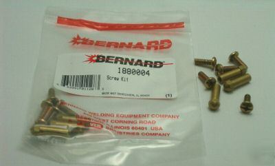 Bernard 1880004 screw kit mig gun qty = 56