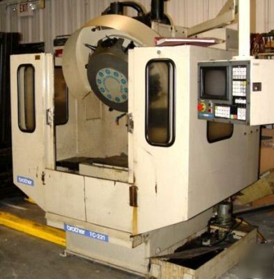 Brother cnc drill & tap machine model tc-221 (2) avail.
