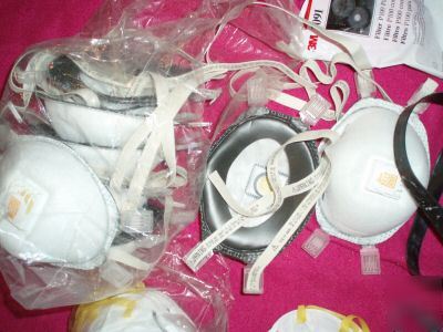 Half face respirators and dust masks