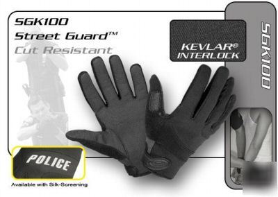 Hatch SGK100 street guard police search kevlar gloves 