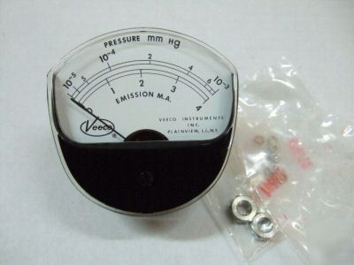 Honeywell veeco pressure panel meter mm hg emission m.a