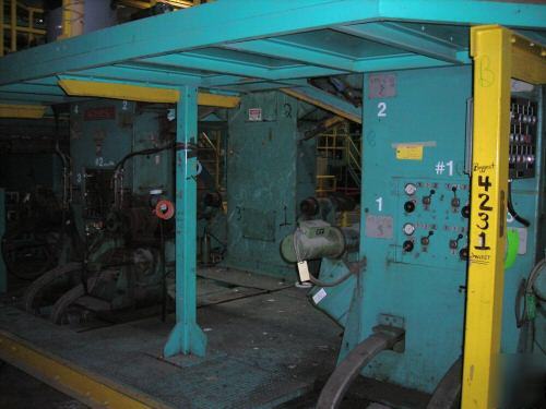 Jagenberg 4-position shafted unwind stand 70