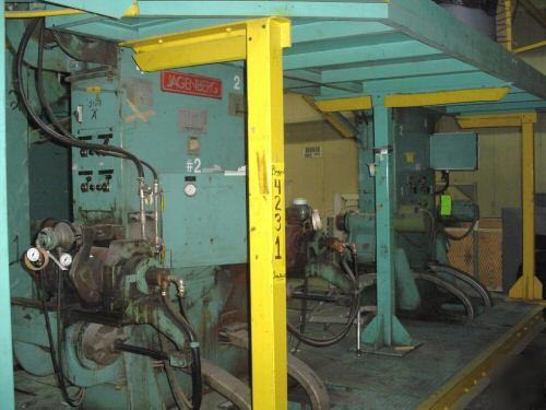 Jagenberg 4-position shafted unwind stand 70