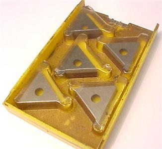Lot of 5 kennametal carbide inserts td 10P K6