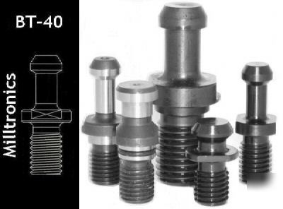 Milltronics cnc bt-40 solid retention knobs