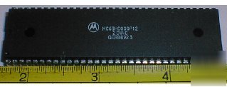 Qty. 3 motorola MC68HC000P12 mpu, 64 pins