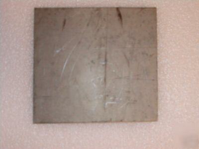 Titanium sheet plate 8 x 8 inches 3 mm (1/8 inch) thick