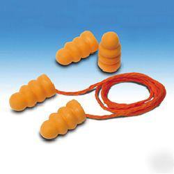 3M soft foam ear plugs - 100 pair - w/ cords - cheap 